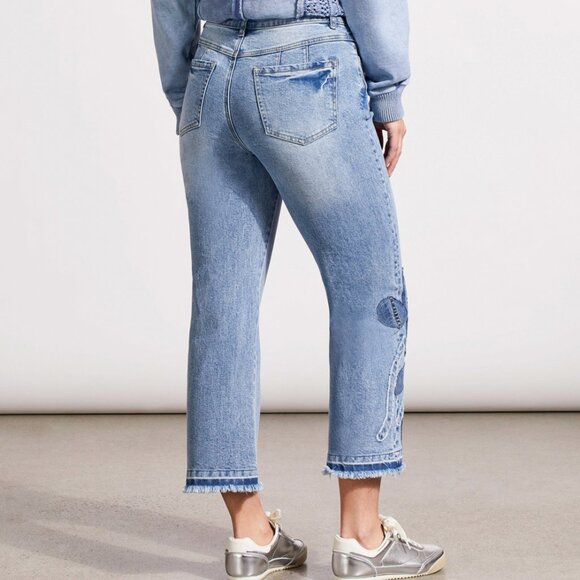 Tribal cropped jean - Picture 4 of 4